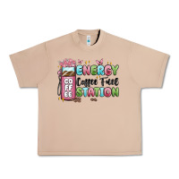 Burro energy coffee fuel station Urban Heavy Tee - MaliasSmallBusiness