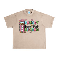 French Oak energy coffee fuel station Urban Heavy Tee - MaliasSmallBusiness
