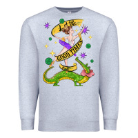 Heather Grey let the good times roll (2) Premium Sweatshirt - CowGirlArtShop