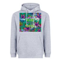 Heather Grey roll me a blunt and tell me i'm pretty Heavyweight Hoodie - TumblerDesignByShophia