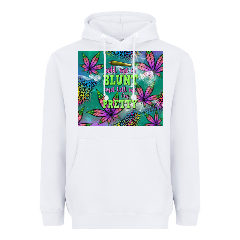 Roll Me A Blunt And Tell Me I'm Pretty Heavyweight Hoodie by TumblerDesignByShophia | Teevron