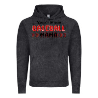 Vintage Black loud and proud baseball mama Vintage Hoodie - MaliasSmallBusiness