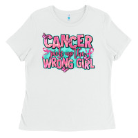 White cancer pick up the wrong girl Ladies Tee - AdoDesignShop