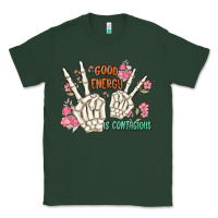Sports Green good energy is contagious Classic Tee - MaliasSmallBusiness