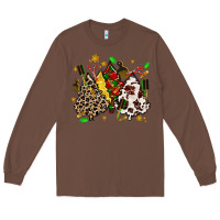 Chestnut hair stylist with christmas tree Long Sleeve Tee - MaliasSmallBusiness