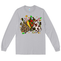 Moon Dust hair stylist with christmas tree Long Sleeve Tee - MaliasSmallBusiness