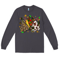 Smoke hair stylist with christmas tree Long Sleeve Tee - MaliasSmallBusiness