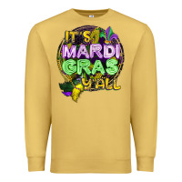 Antique Gold its mardi gras yall Premium Sweatshirt - CowGirlArtShop