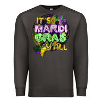 Smoke its mardi gras yall Premium Sweatshirt - CowGirlArtShop
