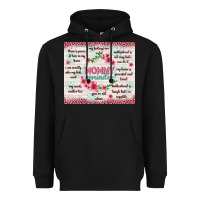 Black mommy reminder Heavyweight Hoodie - TumblerDesignByShophia
