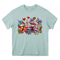 Arona christmas stitch coffee cups Heavy Core Tee - AdoDesignShop