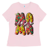 Bubblegum Pink mamacita Ladies Tee - JahusDesignShop