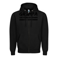 Black Grumpa Zipper Hoodie - Bettercallsaul