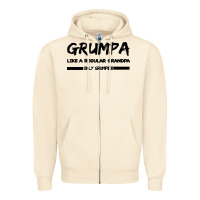 Sandshell Grumpa Zipper Hoodie - Bettercallsaul