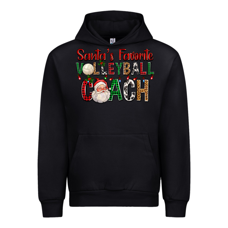 Santa's Favorite Volleyball Coach For Christmas Urban Hoodie by FaDigitalArtStudio | Teevron