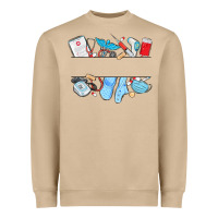 Mushroom custom name nurse Heavyweight Sweatshirt - MaliasSmallBusiness