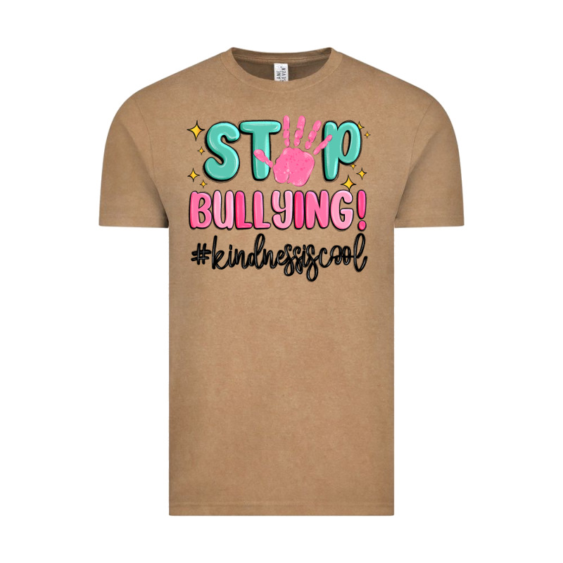 Stop Bullying Kindness Is Cool Vintage Tee by MaliasSmallBusiness | Teevron