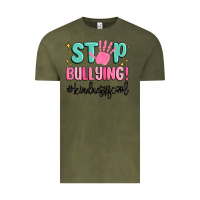 Vintage Olive stop bullying kindness is cool Vintage Tee - MaliasSmallBusiness