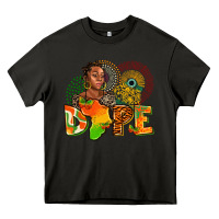 Asphalt dope juneteenth Heavy Core Tee - AdoDesignShop