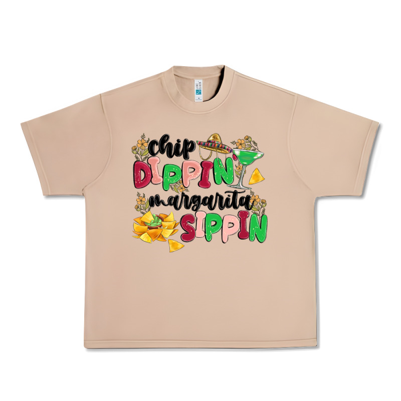 Chip Dippin' Margarita Sippin Urban Heavy Tee by MaliasSmallBusiness | Teevron