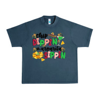 Midnight Navy chip dippin' margarita sippin Urban Heavy Tee - MaliasSmallBusiness