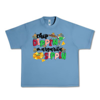 Pebble Blue chip dippin' margarita sippin Urban Heavy Tee - MaliasSmallBusiness