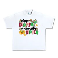 White chip dippin' margarita sippin Urban Heavy Tee - MaliasSmallBusiness