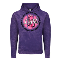 Cloud Purple fight breast cancer Vintage Hoodie - MaliasSmallBusiness