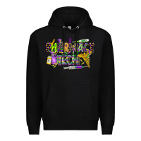 Black mardi gras pharmacy tech Premium Hoodie - CowGirlArtShop