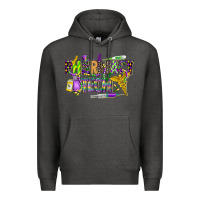 Charcoal Heather mardi gras pharmacy tech Premium Hoodie - CowGirlArtShop