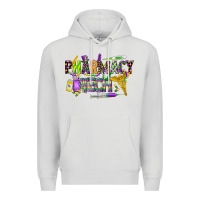 Dove Grey mardi gras pharmacy tech Premium Hoodie - CowGirlArtShop