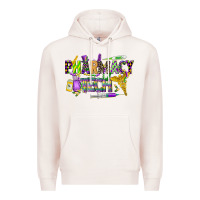 Pale Pink mardi gras pharmacy tech Premium Hoodie - CowGirlArtShop