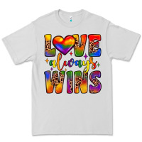 Dove Grey love always wins Premium Tee - JahusDesignShop