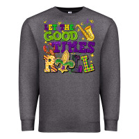 Charcoal Heather let the good times roll Premium Sweatshirt - CowGirlArtShop