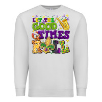 Dove Grey let the good times roll Premium Sweatshirt - CowGirlArtShop