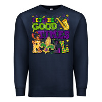 Navy let the good times roll Premium Sweatshirt - CowGirlArtShop