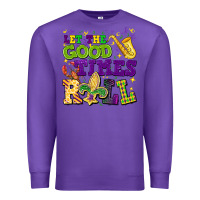 Purple let the good times roll Premium Sweatshirt - CowGirlArtShop