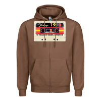 Chestnut 30th birthday 30 years 1990 retro tape cassette Zipper Hoodie - Bettercallsaul