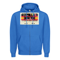 True Royal 30th birthday 30 years 1990 retro tape cassette Zipper Hoodie - Bettercallsaul