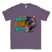 Lavender Thanksgiving turkey gobble gobble Classic Tee - NancyCooperArtShop
