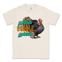 Natural Thanksgiving turkey gobble gobble Classic Tee - NancyCooperArtShop