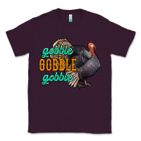 Plum Thanksgiving turkey gobble gobble Classic Tee - NancyCooperArtShop