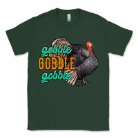 Sports Green Thanksgiving turkey gobble gobble Classic Tee - NancyCooperArtShop