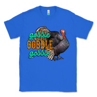 True Royal Thanksgiving turkey gobble gobble Classic Tee - NancyCooperArtShop