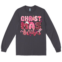 Smoke christmas vibes pink Long Sleeve Tee - MaliasSmallBusiness