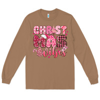 Toasted Coconut christmas vibes pink Long Sleeve Tee - MaliasSmallBusiness