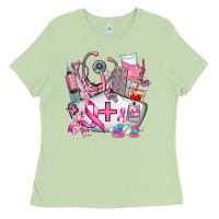 Matcha nurse  and cancer Ladies Tee - AdoDesignShop