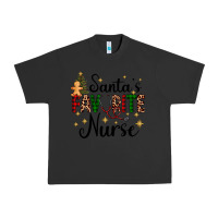 Pigment Black santa's favorite nurse Urban Heavy Tee - AdoDesignShop