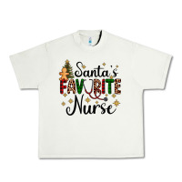 Pistachio santa's favorite nurse Urban Heavy Tee - AdoDesignShop