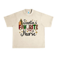 Sandshell santa's favorite nurse Urban Heavy Tee - AdoDesignShop